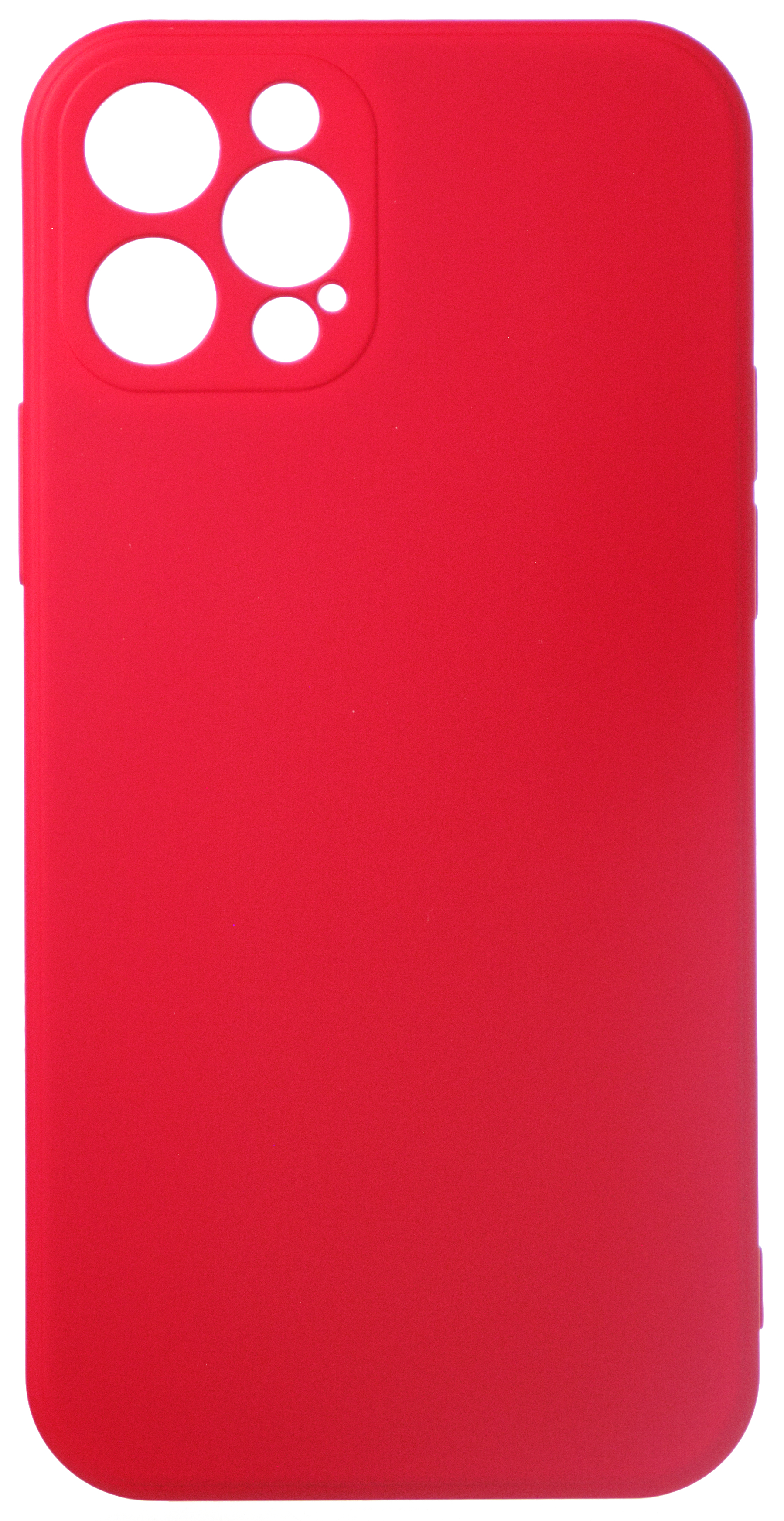 Чехол Soft-Touch для iPhone 12 Pro красный в Тюмени